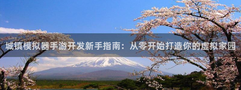 28大神开奖记录：城镇模拟器手游开发新手指南：从零开始打造你